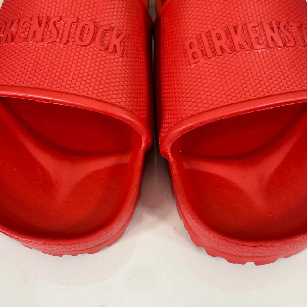 Birkenstock Barbados EVA Red Sport Slide Sandals Mens 11 US/ 44 Waterproof